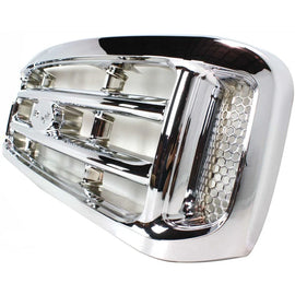 Grille For 1999-2004 Ford F-250 Super Duty Chrome Plastic | OEM Fit