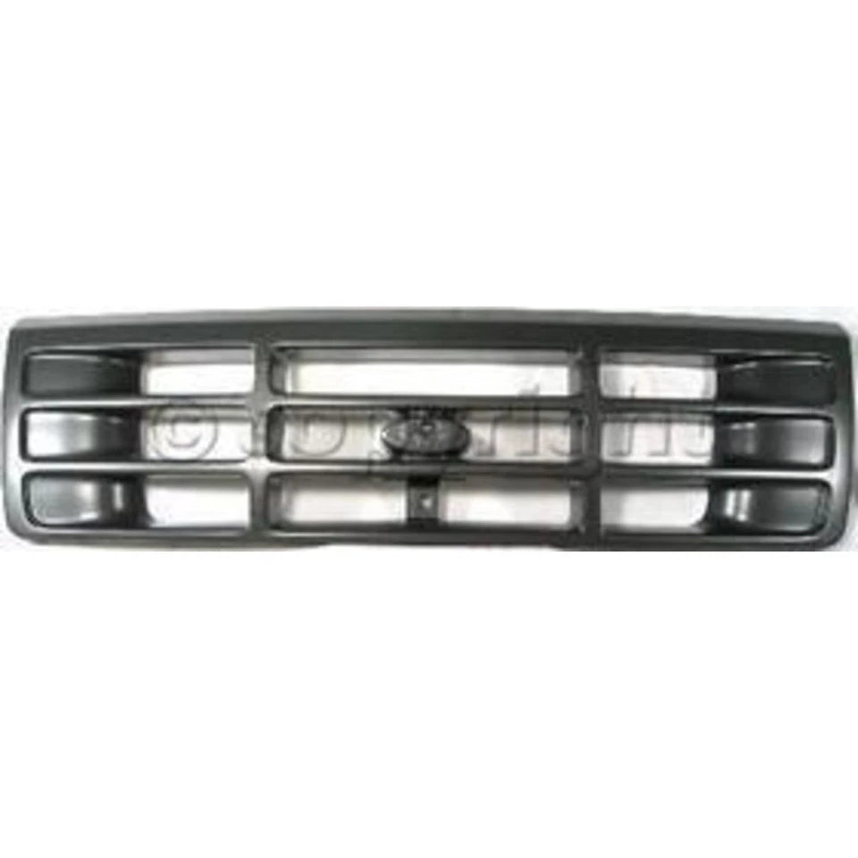 1992-1996 Ford F-150  Grille  Gray Shell & Insert Plastic Grille | OEM Fit