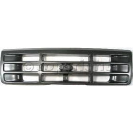 1992-1996 Ford F-150  Grille  Gray Shell & Insert Plastic Grille | OEM Fit