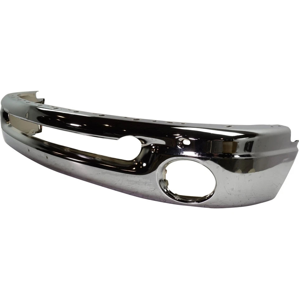 Front Bumper Chrome Steel 2002–2009 Dodge Ram 1500 2500 3500 | OEM Fit