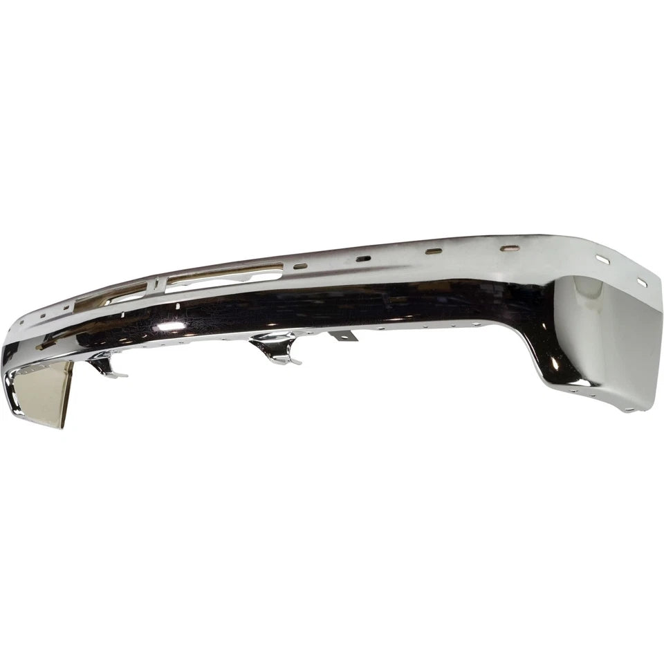 Front Bumper Chrome Steel 1999–2006 Chevrolet Silverado Suburban 1500 2500 3500 Tahoe | OEM Fit