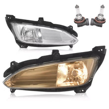 Load image into Gallery viewer, 2013-2016 Hyundai Santa Fe Sport | Front Bumper Fog Lights Driving Lamp Set | Chrome Finish