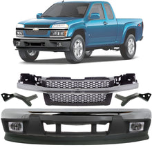 Load image into Gallery viewer, 2004-2012 Chevrolet Colorado Front Chrome Bumper Kit with Grille &amp; Fog Lights | OEM Fit