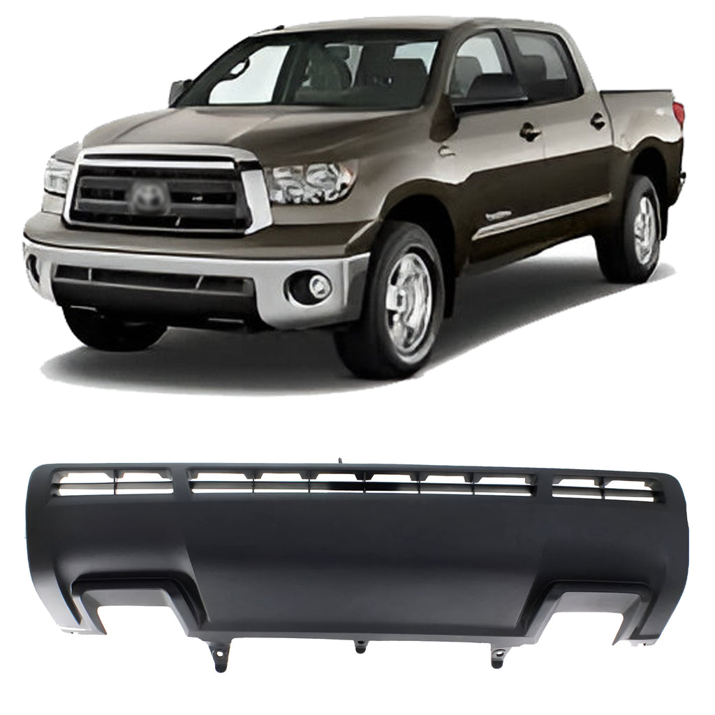 Front Lower Valance Textured Gray Plastic For 2010-2013 Toyota Tundra