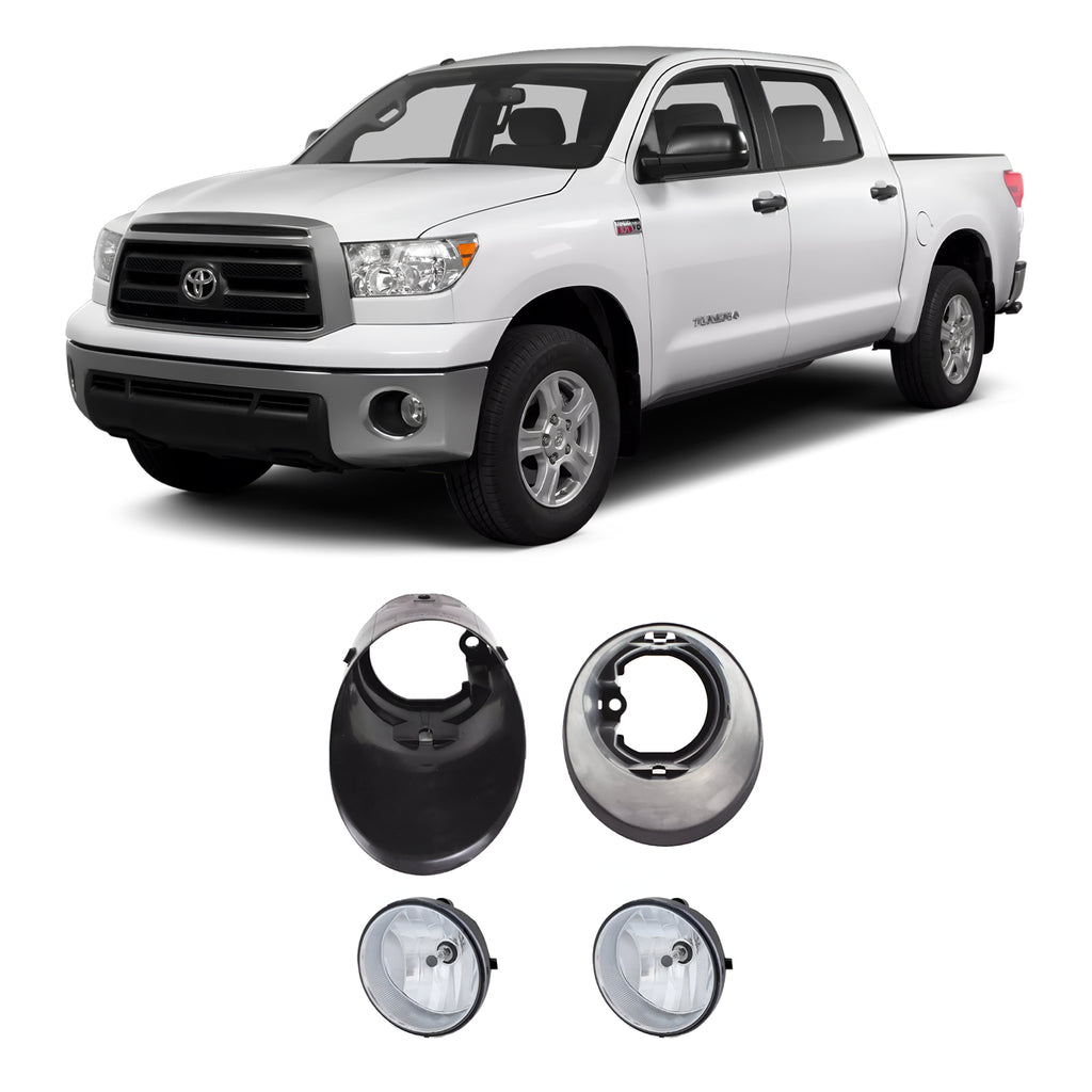 Front Fog Light with Breakets for 2007-2013 Toyota Tundra