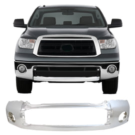Front Bumper Chrome Steel 2007–2013 Toyota Tundra | OEM Fit