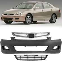 Load image into Gallery viewer, 2006-2007 Honda Accord Sedan Front Bumper Cover Kit | OEM Fit