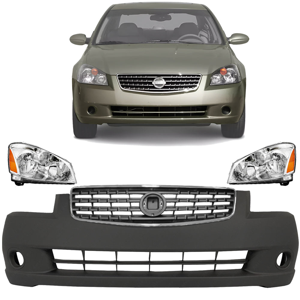 2005-2006 Nissan Altima Front Bumper Cover Kit | OEM Fit