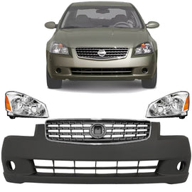 2005-2006 Nissan Altima Front Bumper Cover Kit | OEM Fit