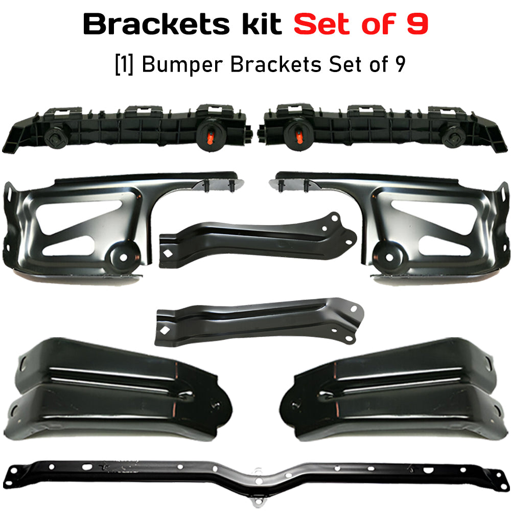 2016-2021 Toyota Tacoma Front Bumper Brackets Kit | OEM Fit
