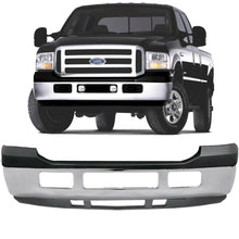 Load image into Gallery viewer, 2005-2007 Ford F-250/F-350 Super Duty Front Chrome Bumper &amp; Valance Kit | OEM Fit