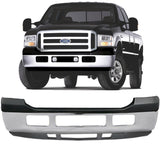 Replacement 2005–2007 Ford F-250/F-350 Super Duty – 3-Piece Kit Front Chrome Bumper & Valance, OEM Fit, Includes Lower Valance, Bumper Chrome & Upper Cover